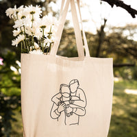Eco Tote Bag Outline Personalizada