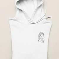 "Woman" Hoodie Outline Personalizada-Signature Designs