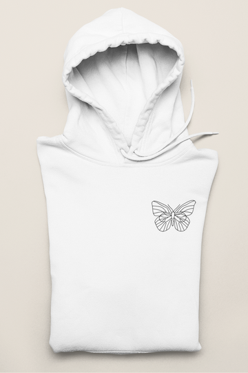 "Mariposa" Hoodie Outline Personalizada-Signature Designs