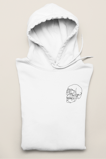 "Skull Face" Hoodie Outline Personalizada-Signature Designs