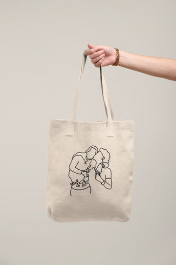 Eco Tote Bag Outline Personalizada